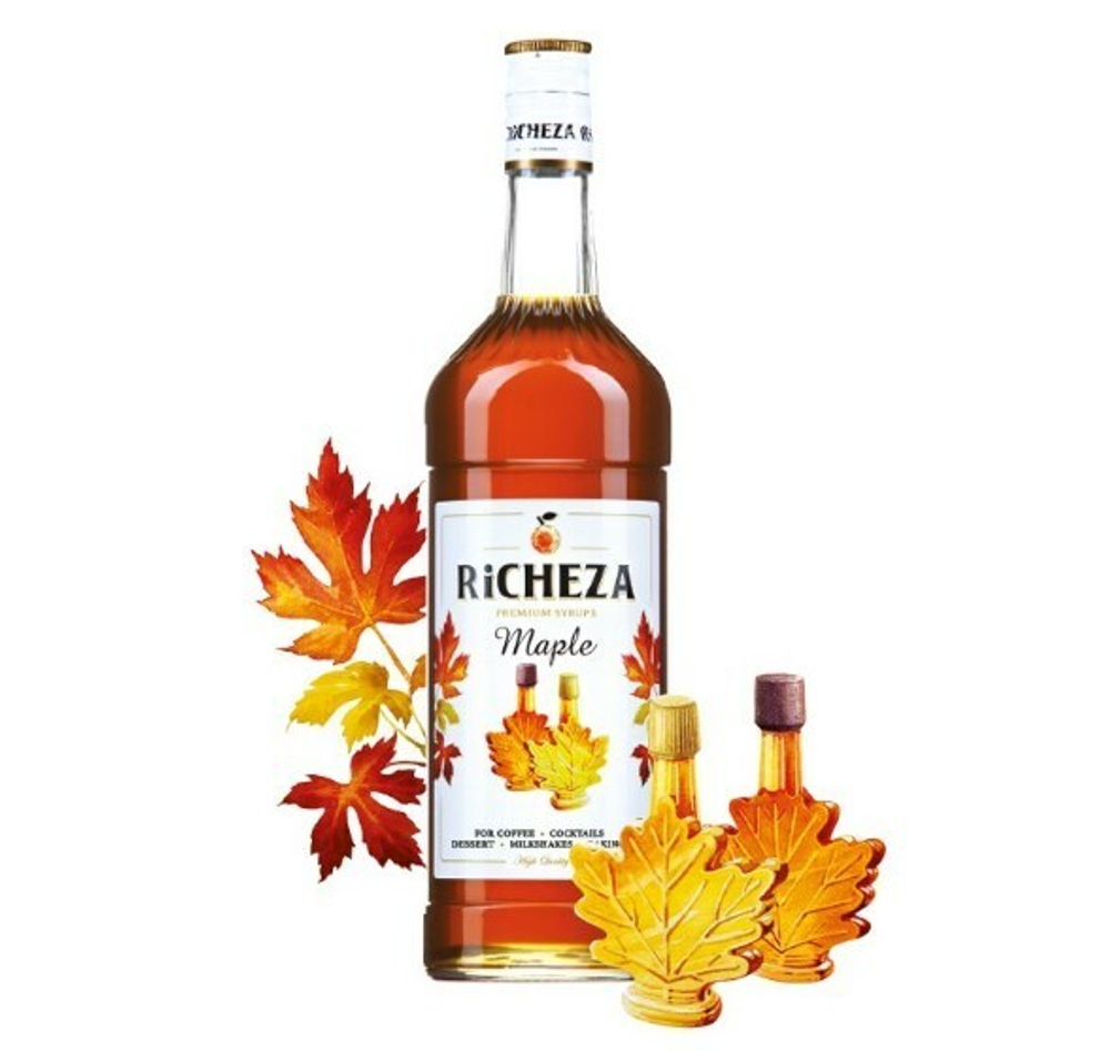 Сироп RiCHEZA Кленовый стекло (1л)