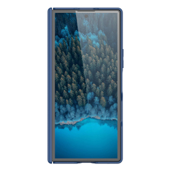 Усиленный чехол синего цвета с MagSafe для Samsung Galaxy Z Fold 8 Ultra, серия Expn Series Magnetic от Dux Ducis