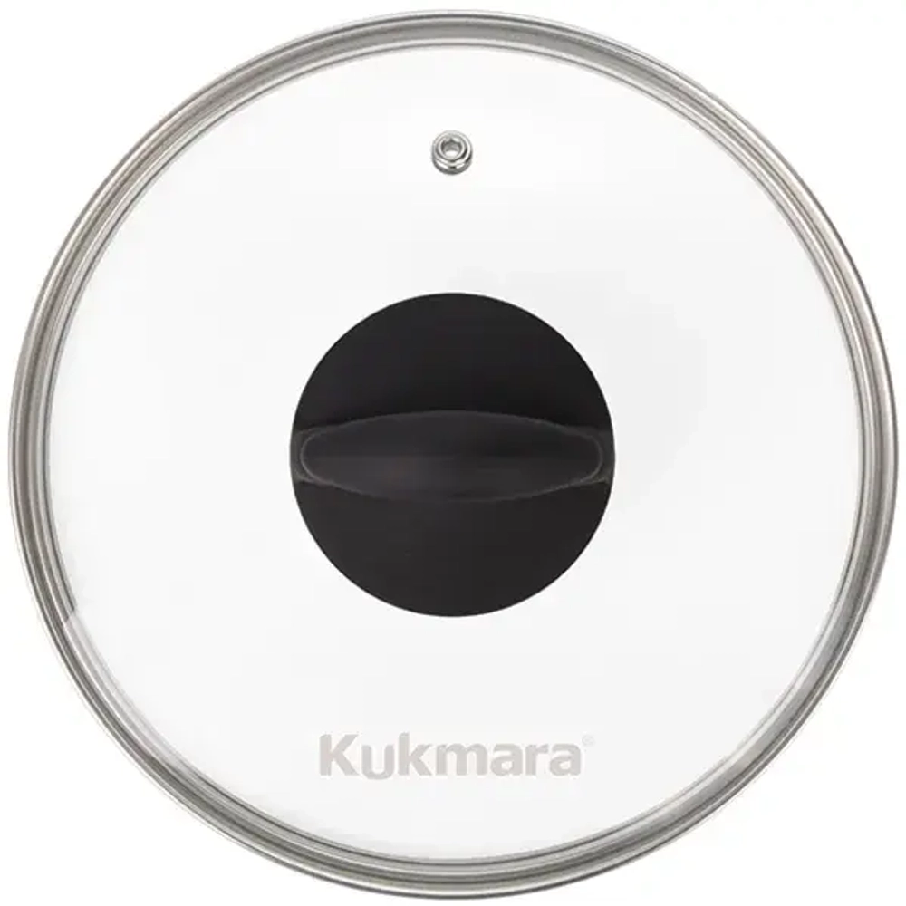 Кастрюля 2,5л «Granit»(black) со стеклянной крышкой кгч25а