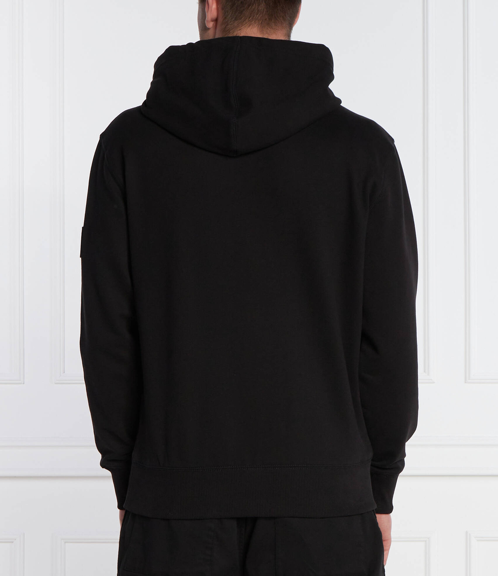 Худи BADGE CALVIN KLEIN JEANS - черный(J30J323430)