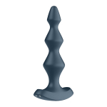 Темно-бирюзовая анальная пробка 13,5см с вибрацией Satisfyer Lolli Plug 1