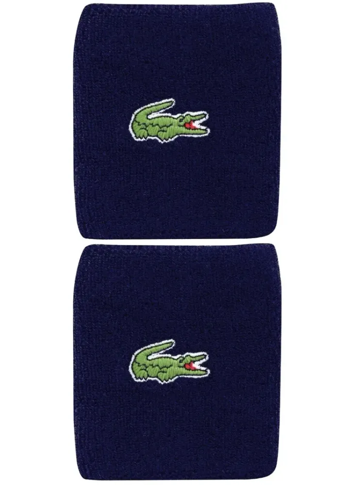 Напульсник теннисный Lacoste SPORT Stretch Cotton Jersey Wristband - navy