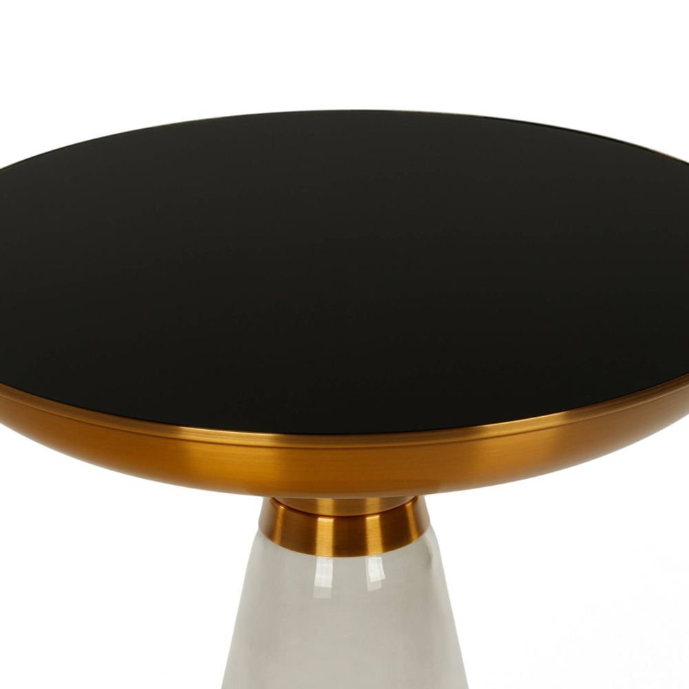 Кофейный столик COSMO Vaso glass диаметр 52