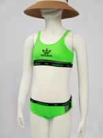 Купальник раздельный спортивный с топом Adidas