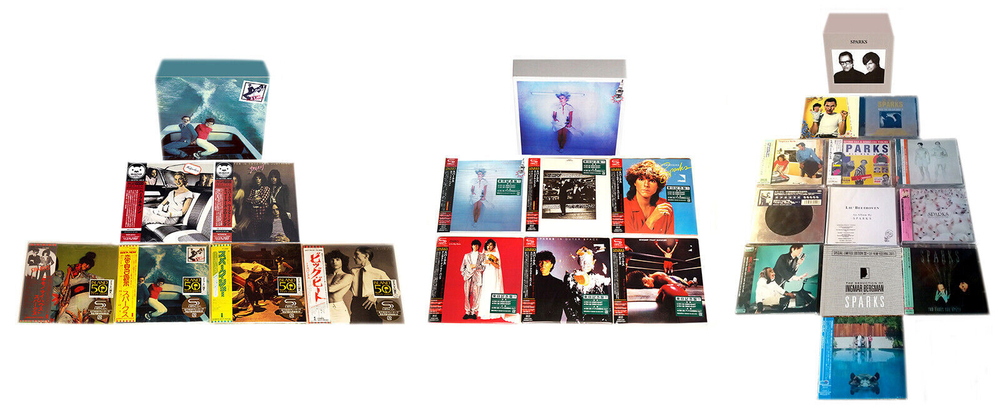 Комплект / Sparks (12 Mini LP SHM CD + 12 CD + DVD + 3 Boxes)