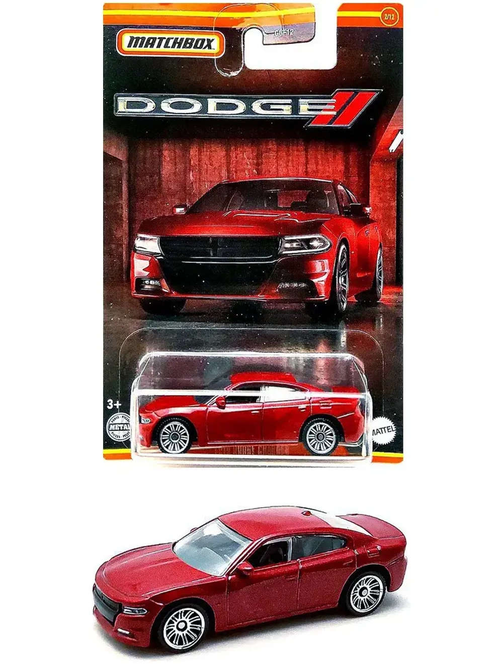 Машинка Хот Вилс Matchbox 2018 Dodge Charger GGF12 HFJ13