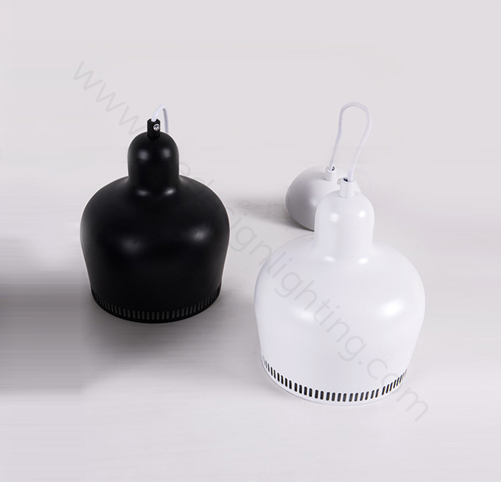 Pendant design lamp A330S Golden Bell by Artek (Black)