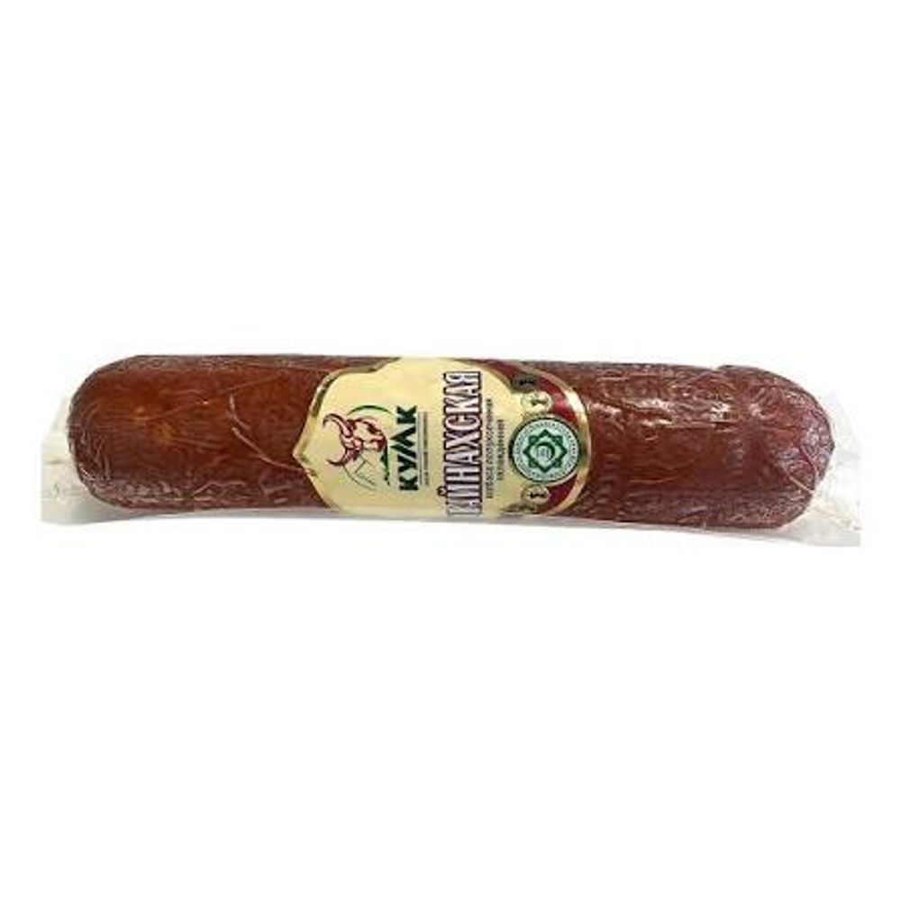 Колбаса полукапченная Горское Кольцо Кумк Халяль п/к вес