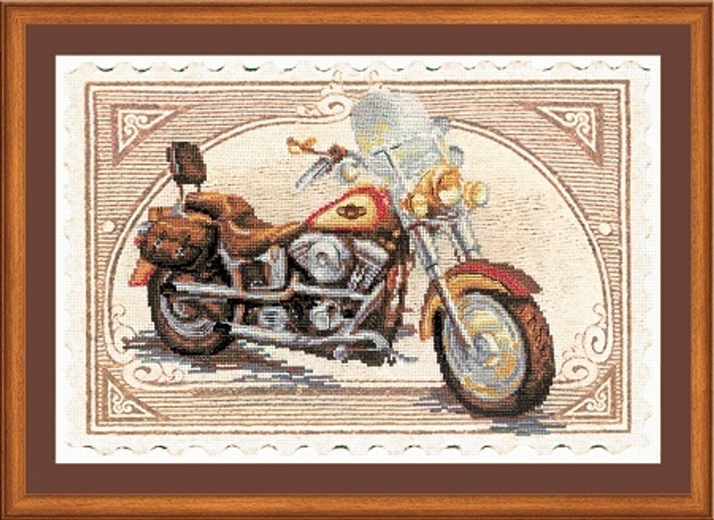 "Harley Davidson"-0032РТ-вышивка