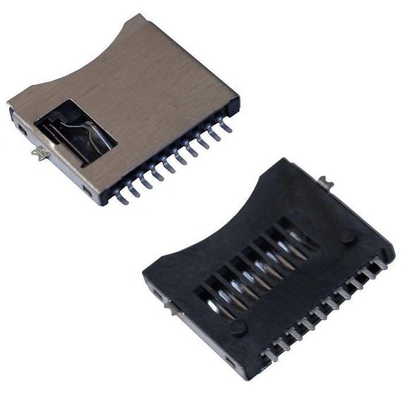 Держатель карты памяти microSD SMD 8pin