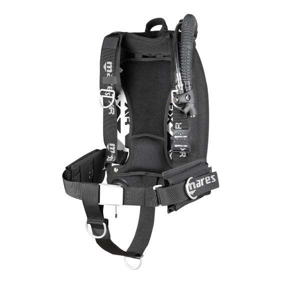 Комплект Mares XR Rec Ice Single Backm 16 л с стальной спинкой 6 мм и стальными деталями