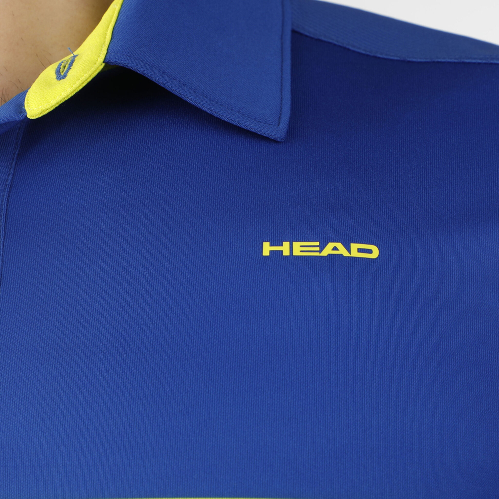 Мужское теннисное поло HEAD Prestige Polo Special Edition Men - Blue