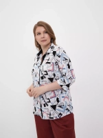 Блузка рубашка в офис