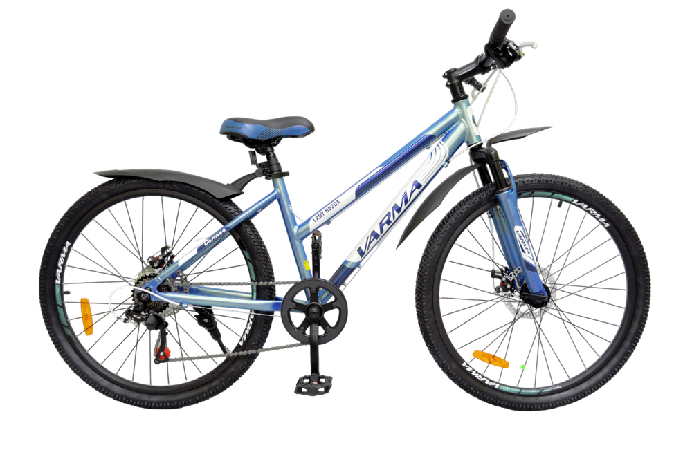 Велосипед 26" VARMA LADY H62DA   р.15", 7ск. синий