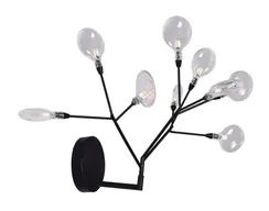 Бра Evita EVITA AP9 BLACK/TRANSPARENT Crystal Lux
