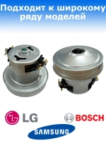 Двигатель пылесоса AEG, Electrolux 2200W YH-2200-02D-PGH32 (VAC024UN, HWX-CG22, 1131502021, 11ME120)