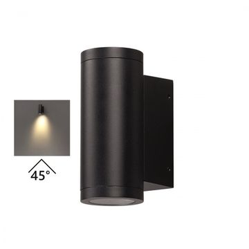 Уличный настенный светильник LED 8W 3000К 7071/8WL чёрный Long Odeon Light