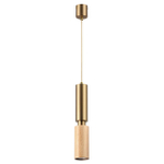 7061/1A MINIMA ODL25 217 Подвесной светильник светлое дерево/металл IP20 GU10 LED 7W 220V CAUCHO