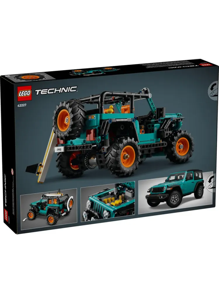 Конструктор Technic 42227 Внедорожник Jeep Wrangler Rubicon