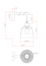 Настенный светильник (бра) Freya FR5334WL-01B