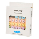 Калькулятор настольный YGANO 12 Bit, двойное питание, 12-разрядный, размер 15,4*14,6*2,6 см