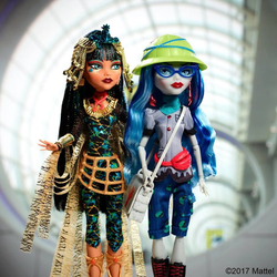 Набор Монстер Хай Гулия и Клео - Комик Кон 2017 / Monster High Ghoulia and Cleo - Comin Con 2017