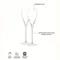 Набор бокалов для просекко wine, 250 мл, 2 шт.