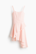Асимметричное платье с ярусами - H&M