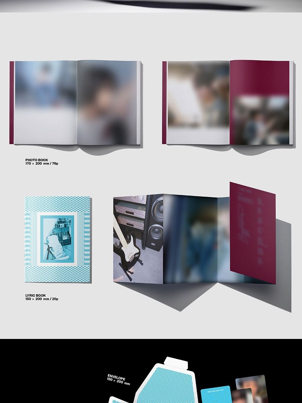 Альбом JIN - ECHO 2nd Mini Album RANDOM Version