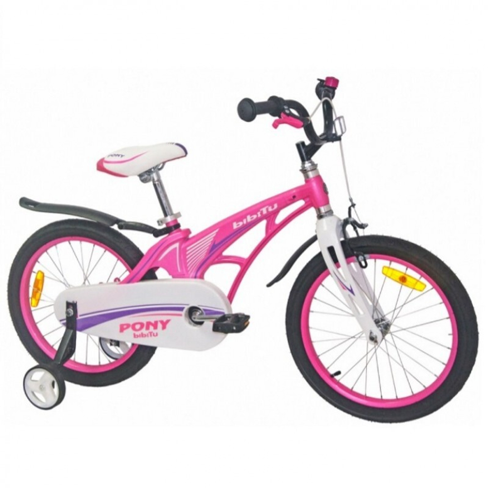 Велосипед 18" BIBITU PONY, розовый