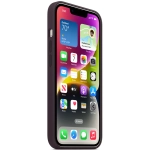 Силиконовый чехол с поддержкой MagSafe Apple Silicone Case для iPhone 14, Elderberry (Черничный)