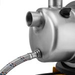 Насосная станция WPS1200-50S, 1200 Вт, напор 45 м, 5000 л/ч, ресивер 50 л, нержавейка Denzel