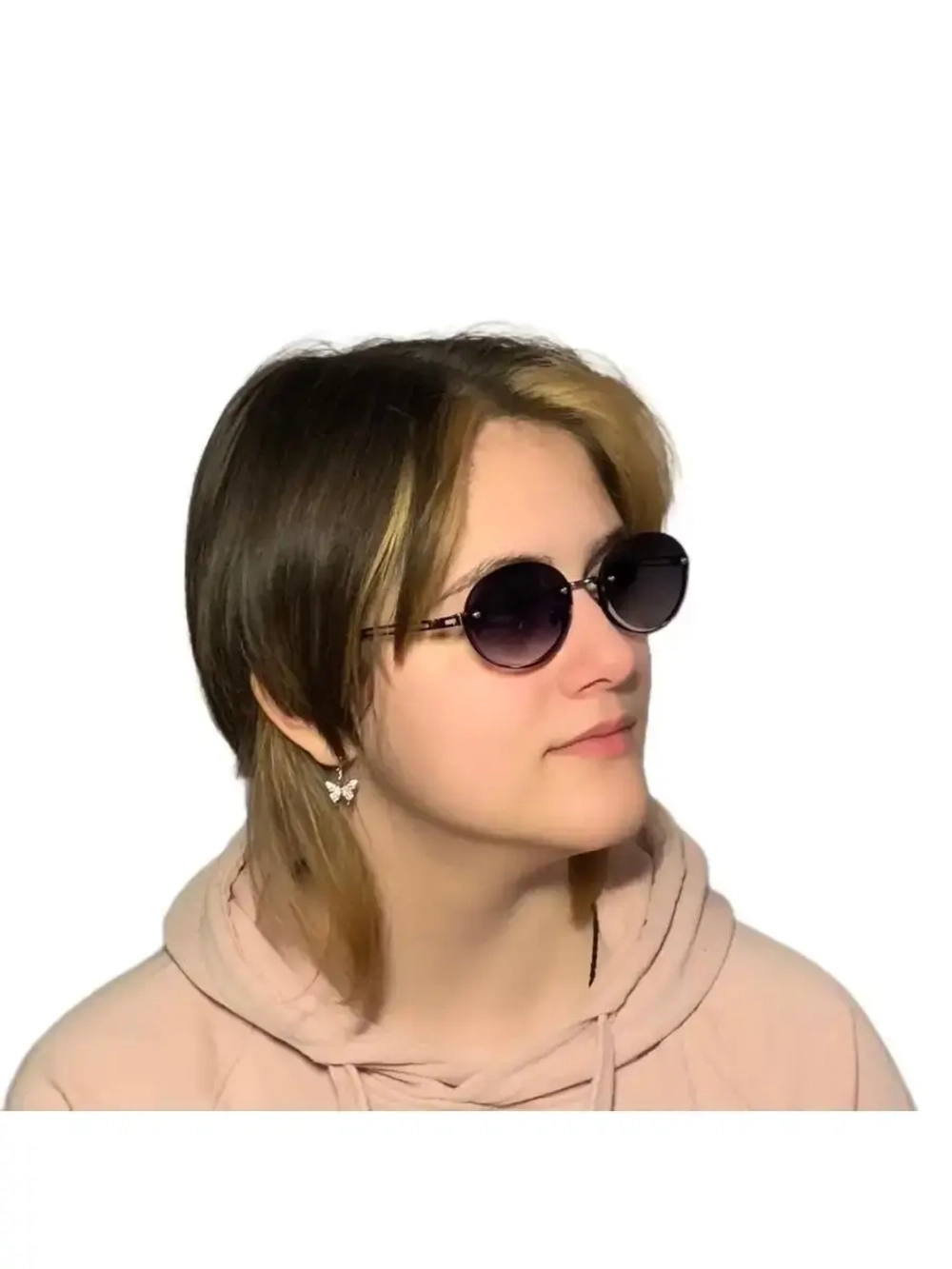 Трендовые солнцезащитные очки круглые