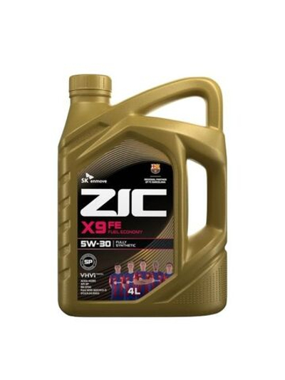 Масло моторное ZIC X9 FE 5W-30 синтетическое 4 л 162615