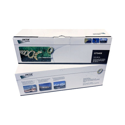 Картридж UNITON, аналог HP CF540X (203XL) для Color LJ M254/M280/M281 черный (2,5K) Premium Eco