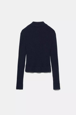 Кардиган на молнии с отворотами - PULL&BEAR