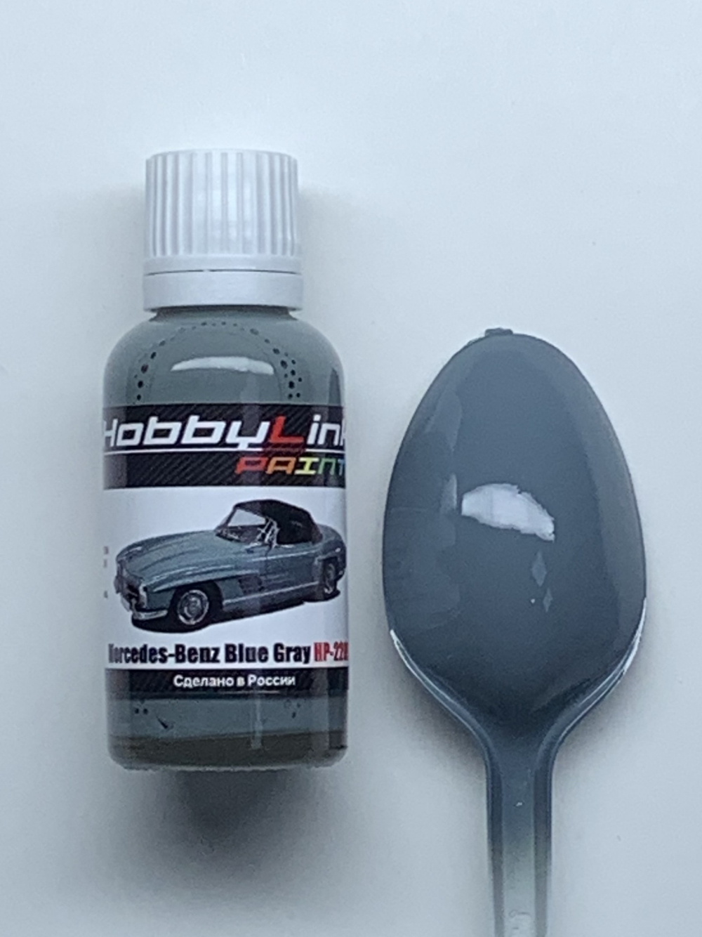 Краска лаковая HobbyLink Mercedes-Benz Blue Gray HP-2209