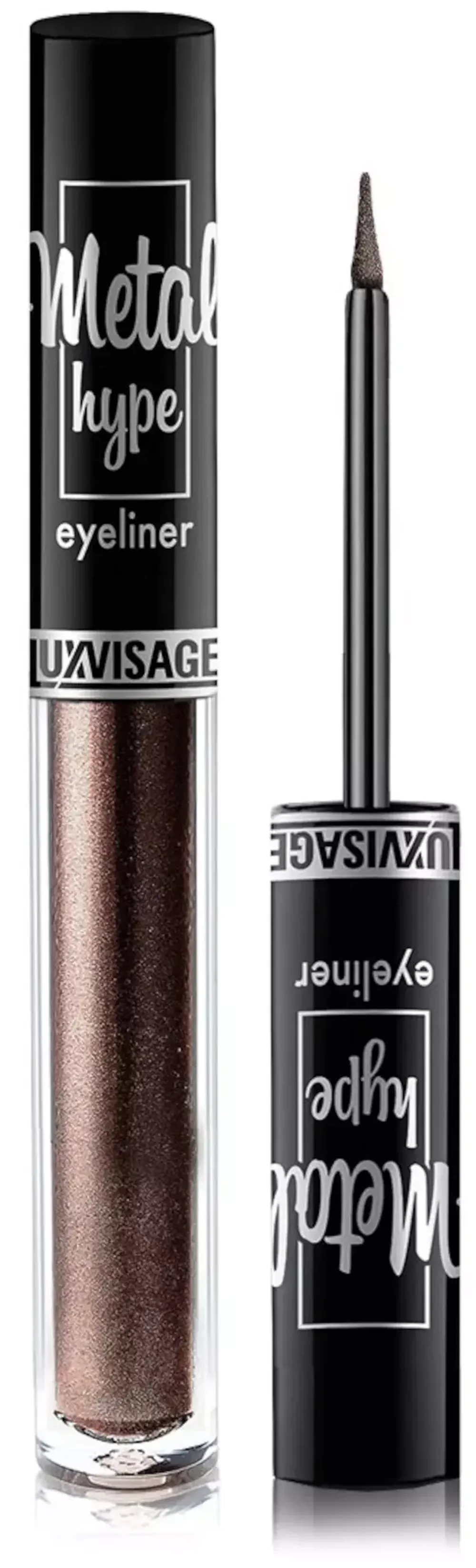 Сияющая цветная подводка для глаз LuxVisage Metal Hype Eyeliner - 02 Havana Star