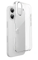 Чехол накладка iPhone 16 6.1" Gurdini силикон Ultra Twin 1 mm прозрачный