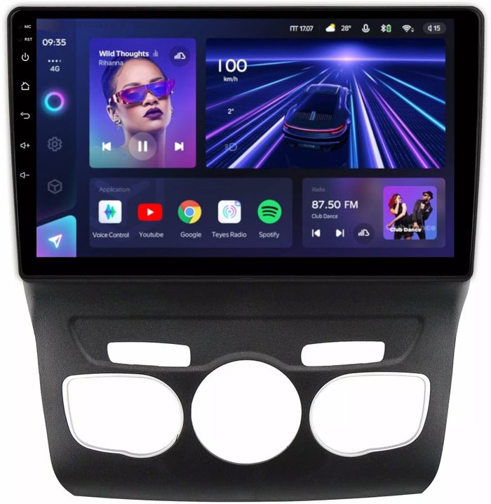 Магнитола для Citroen C4/DS4 2010+ - Teyes CC3 Android 10, Быстрая, CarPlay, SIM-слот