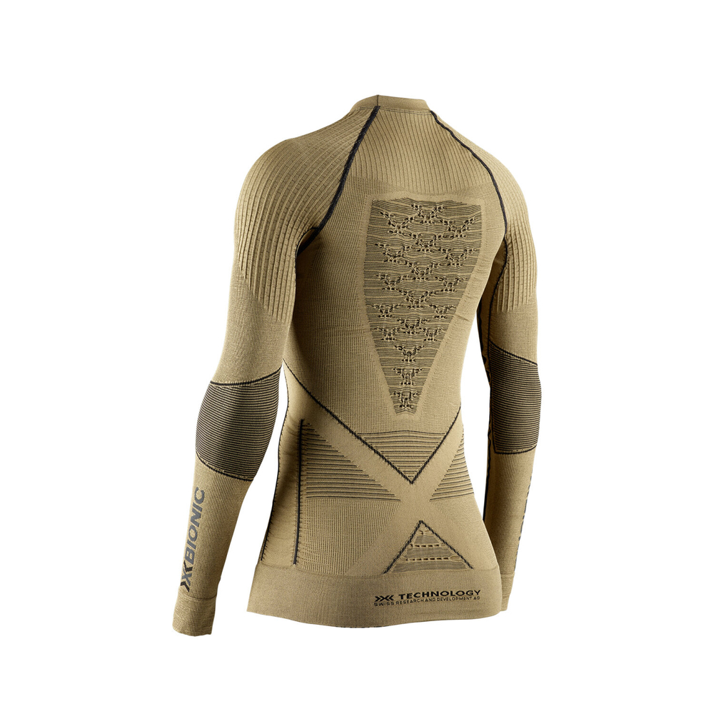 Лонгслив женский X-Bionic Radiactor 4.0 Shirt Lg Sl Gold/Black