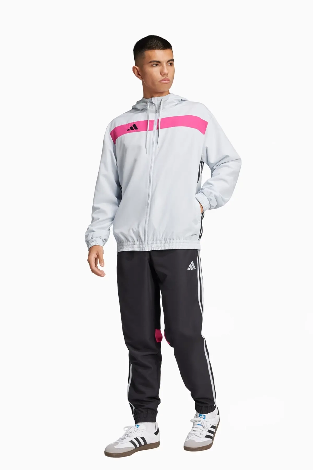 Кофта adidas Tiro 25 Essentials Woven - белый