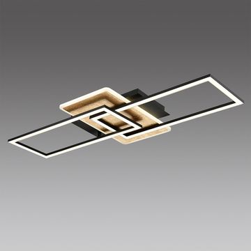 Светодиодный светильник 90W 3000К-6500К 8021/90CL чёрный/золото Goldy Lumion