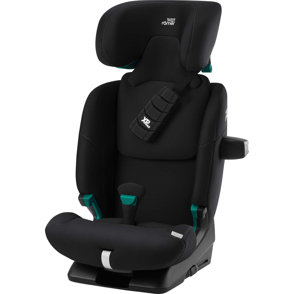 Автокресло 1/2/3 Britax Roemer ADVANSAFIX PRO Space Black, от 1 до 12 лет, 9-36 кг, isofix, черный