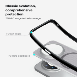 Чехол тонированный c MagSafe для Huawei Mate 80 Pro Max, серия Super Frosted Shield Pro Magnetic (Clear version) от Nillkin
