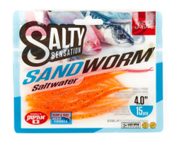 Черви съедобные искусственные LJ Salty Sensation SANDWORM 4.0in (10.16)/F29 15шт.