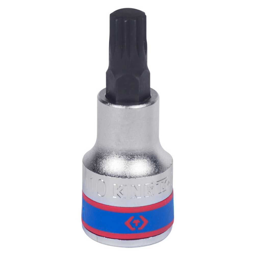 Насадка (бита) торцевая 1/2", SPLINE, M10, L = 60 мм KING TONY 402610