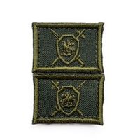 Петличные эмблемы вышитые