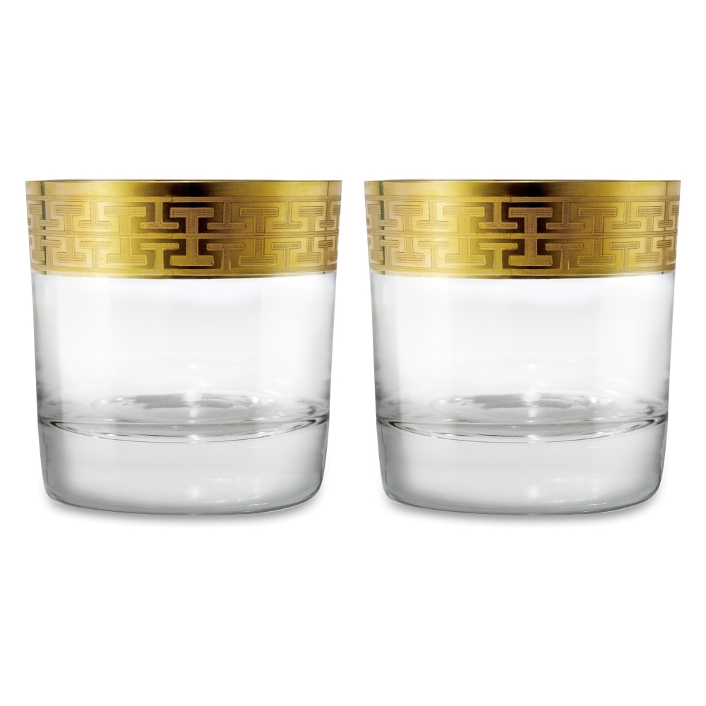 Набор стаканов для виски 2шт 397мл Zwiesel 1872 Hommage Gold Classic