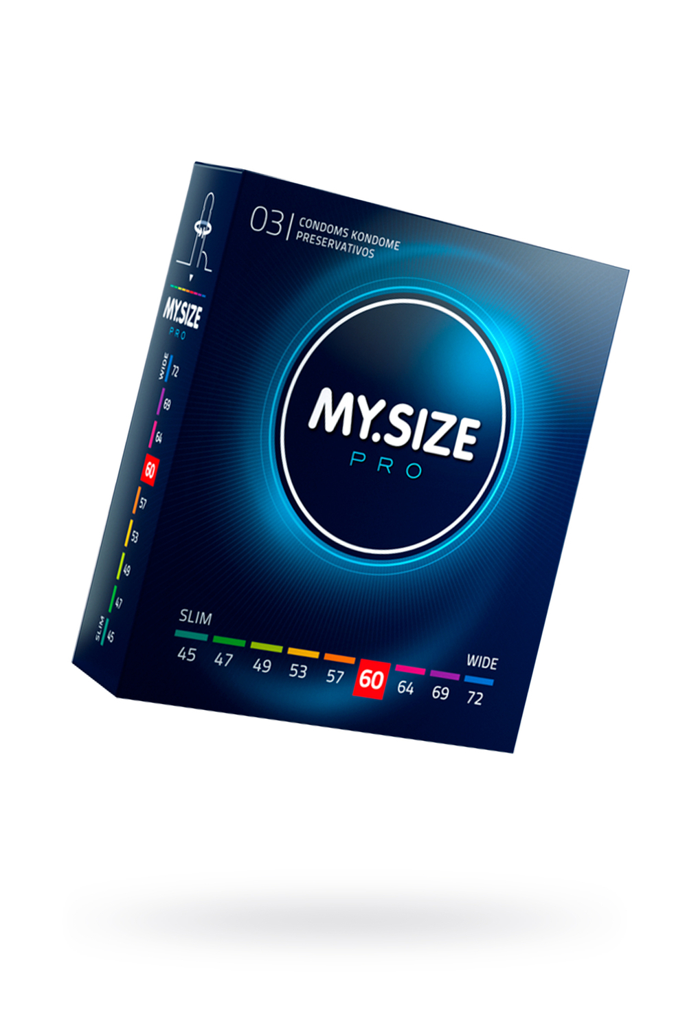 Презервативы MY.SIZE № 3 размер 60 ширина 6 см
